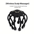 Smart Bluetooth Octopus Multi-dimensional Vibration Head Massager